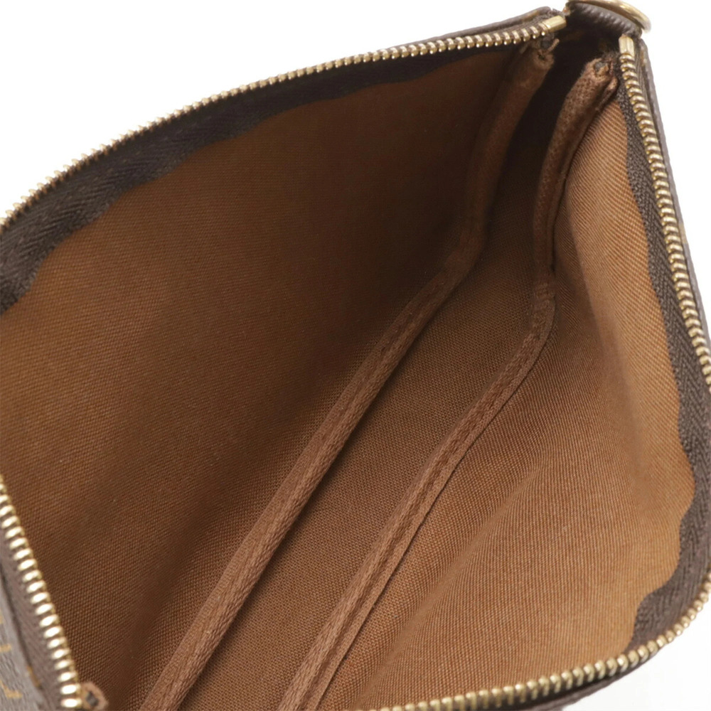 LOUIS VUITTON Brown Monogram Pochette Pouch - Picture 9 of 10